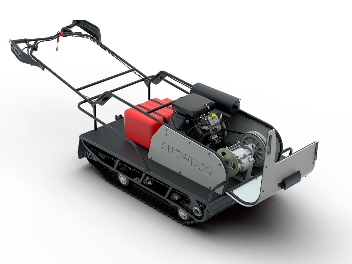 Купить Мотобуксировщик BALTMOTORS Snowdog Twin track V627 в Москве фото2