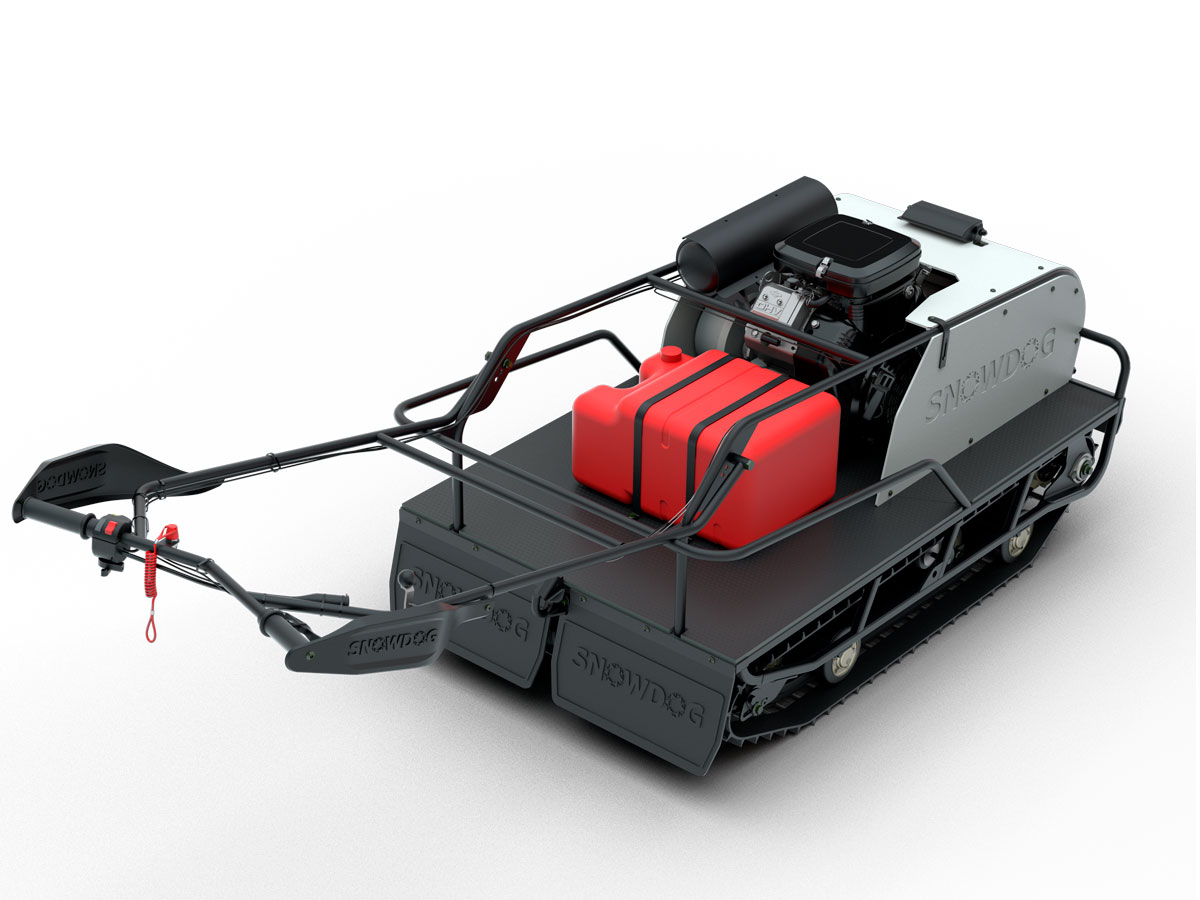 Купить Мотобуксировщик BALTMOTORS Snowdog Twin track V627 в Москве фото3