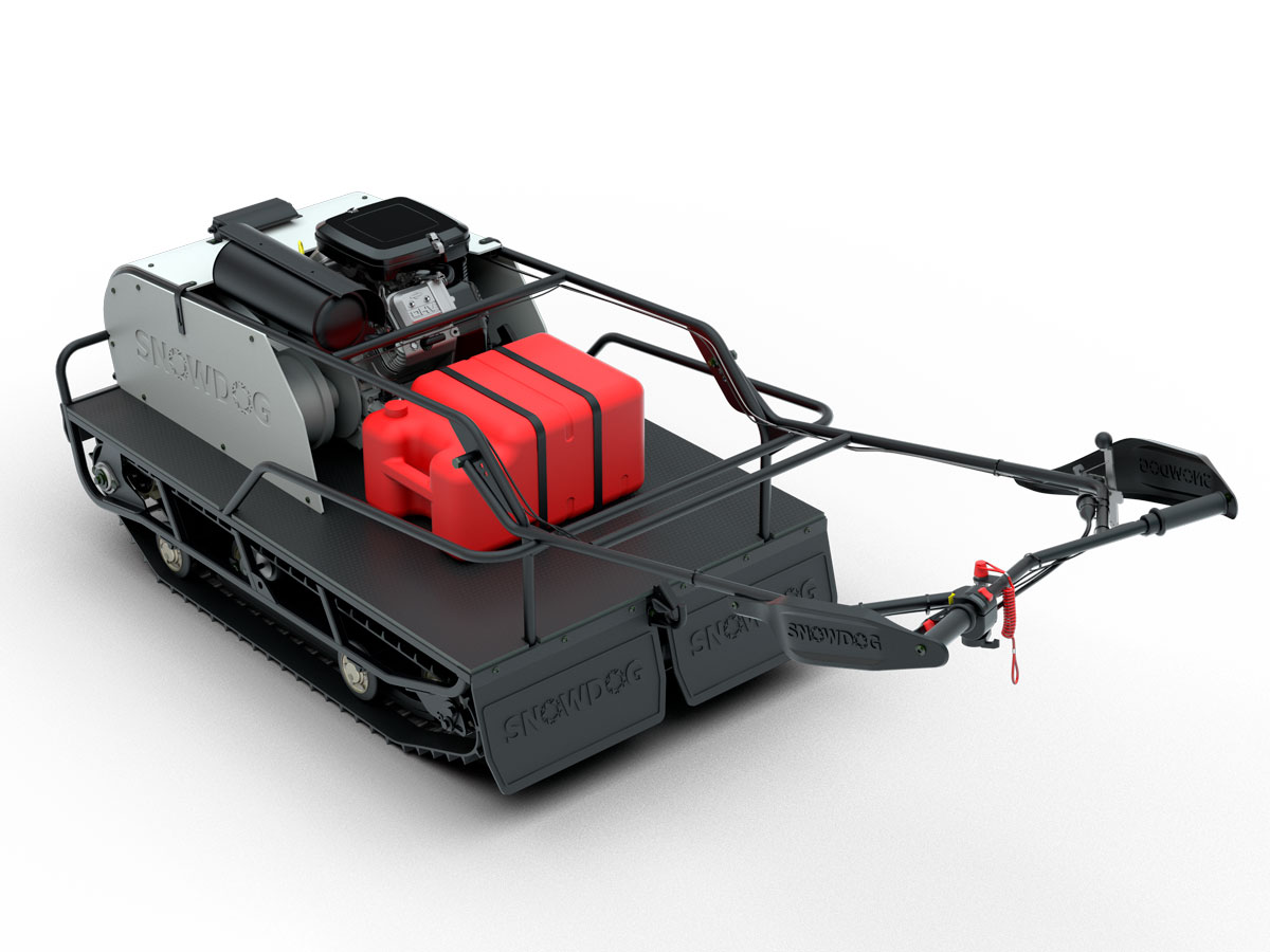 Купить Мотобуксировщик BALTMOTORS Snowdog Twin track V627 в Москве фото4