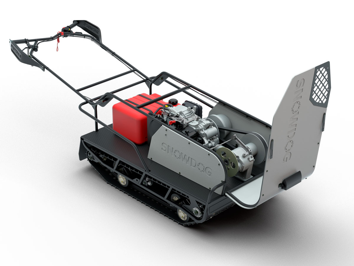 Купить Мотобуксировщик BALTMOTORS Snowdog Twin track Z620 в Москве фото2