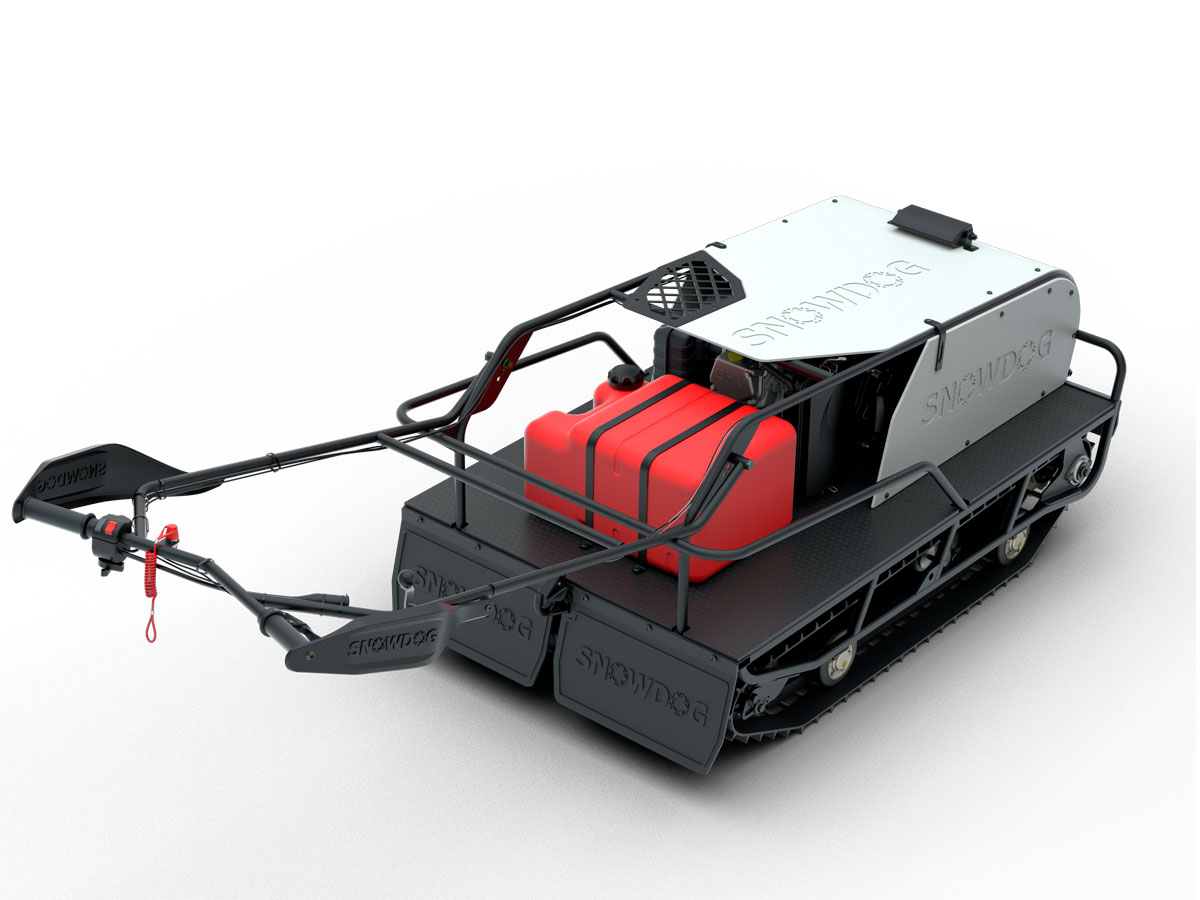 Купить Мотобуксировщик BALTMOTORS Snowdog Twin track Z620 в Москве фото3