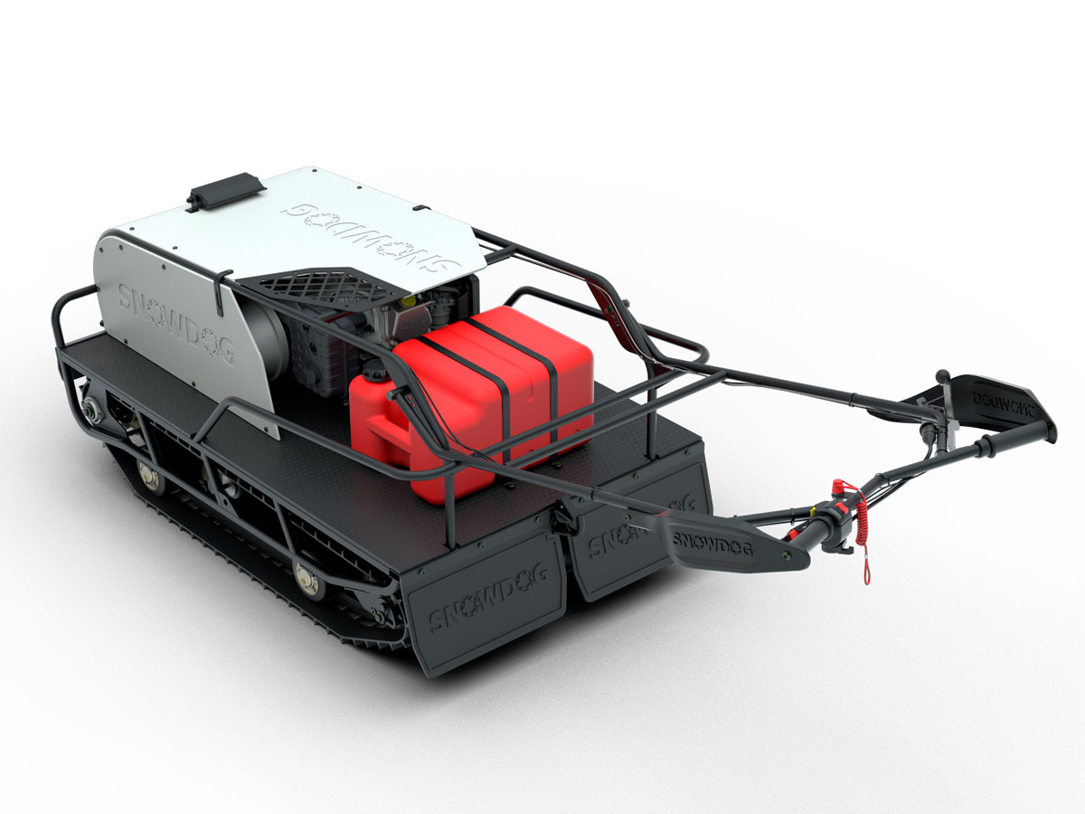 Купить Мотобуксировщик BALTMOTORS Snowdog Twin track Z620 в Москве фото4