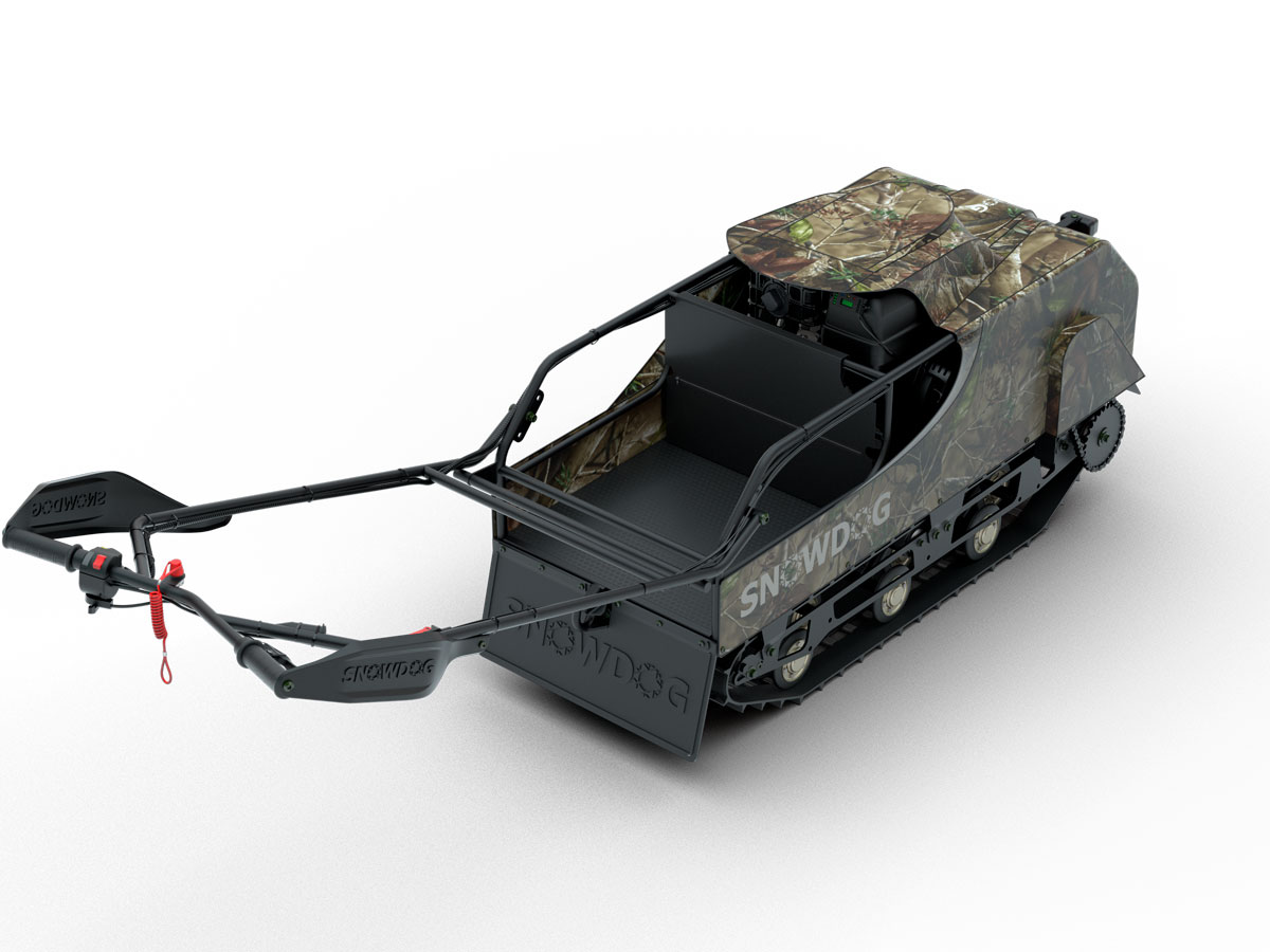 Купить Мотобуксировщик BALTMOTORS Snowdog Z460 Utility 2021 (реверс) в Москве фото2