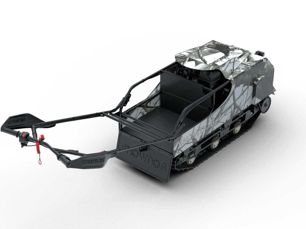 Купить Мотобуксировщик BALTMOTORS Snowdog Z460 Utility 2021 (реверс) в Москве фото3