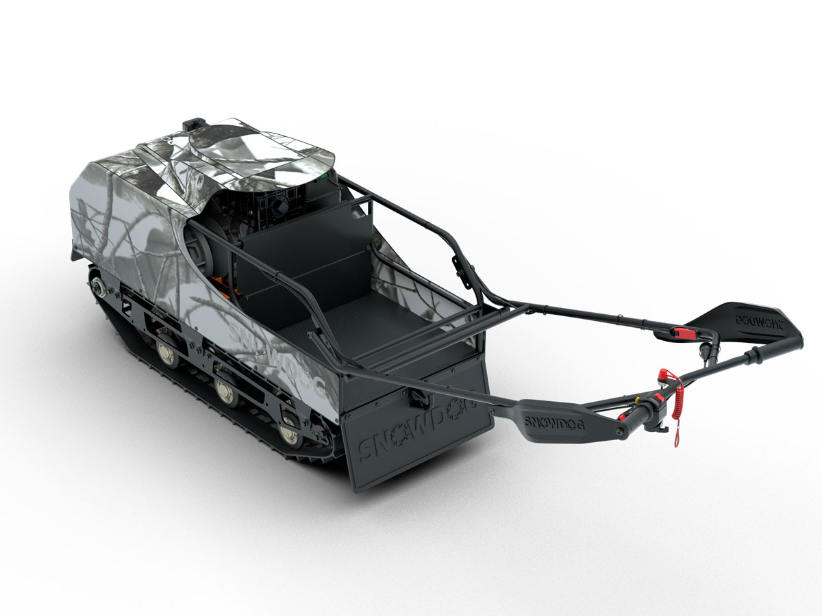 Купить Мотобуксировщик BALTMOTORS Snowdog Z460 Utility 2021 (реверс) в Москве фото6