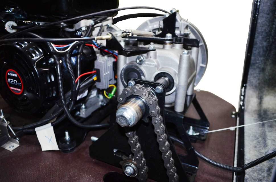 Купить Мотобуксировщик KOIRA T15 R РУЧНОЙ СТАРТЕР. реверс редуктор - задний ход в Москве фото25