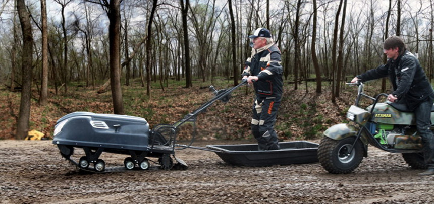 Купить Мотобуксировщик LEBEDEV MOTORS LVR500 в Москве фото3