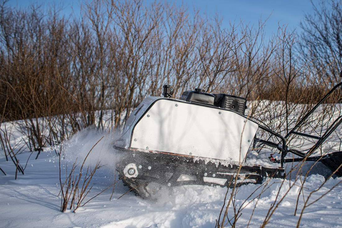 Купить Мотобуксировщик БТС Компакт ПРО 15 л.с. в Москве фото9