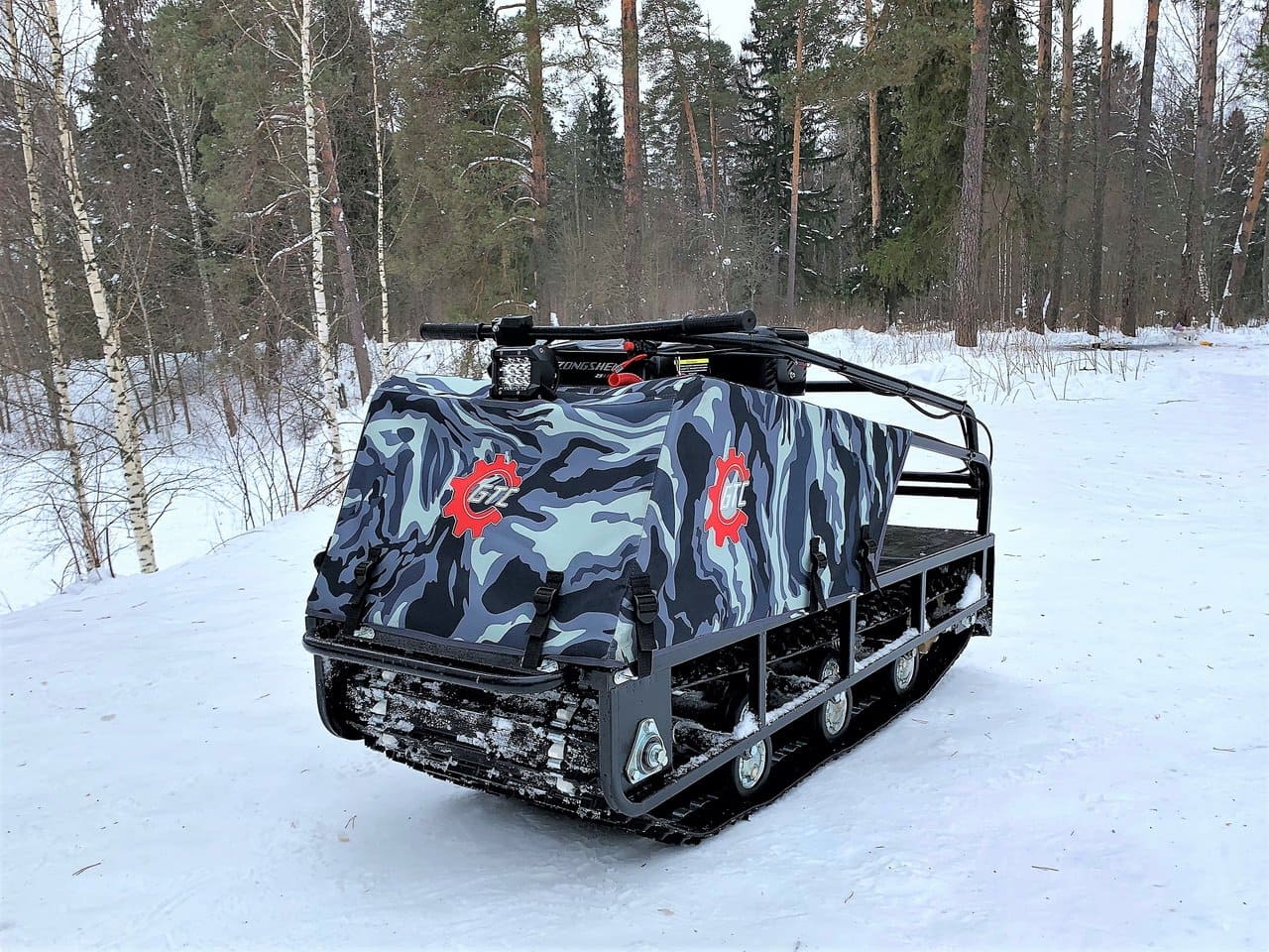Купить Мотобуксировщик БТС Хит 20 л.с. в Москве фото2