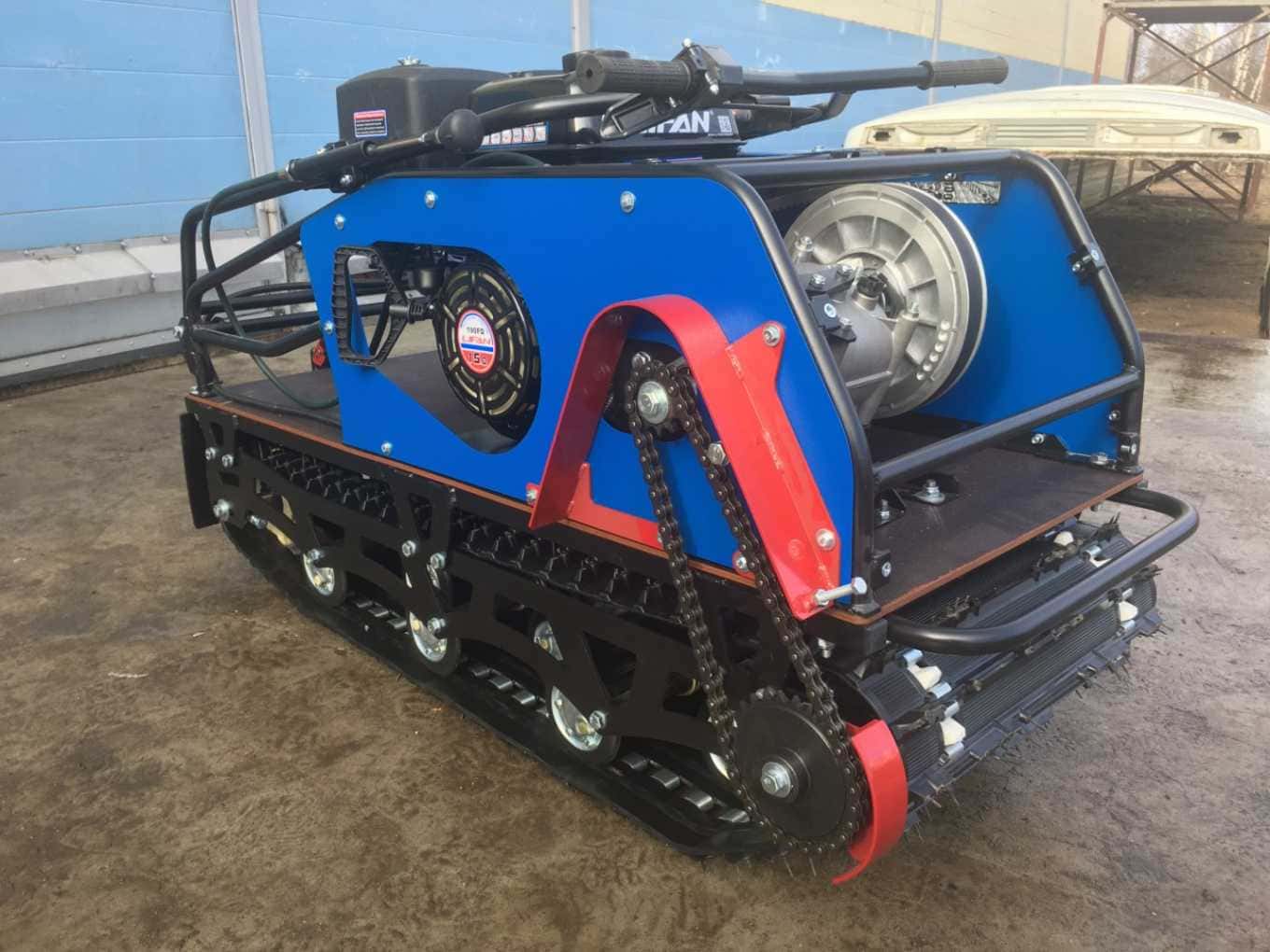 Купить Мотобуксировщик БТС Стандарт ПРО 15 л.с. в Москве фото8