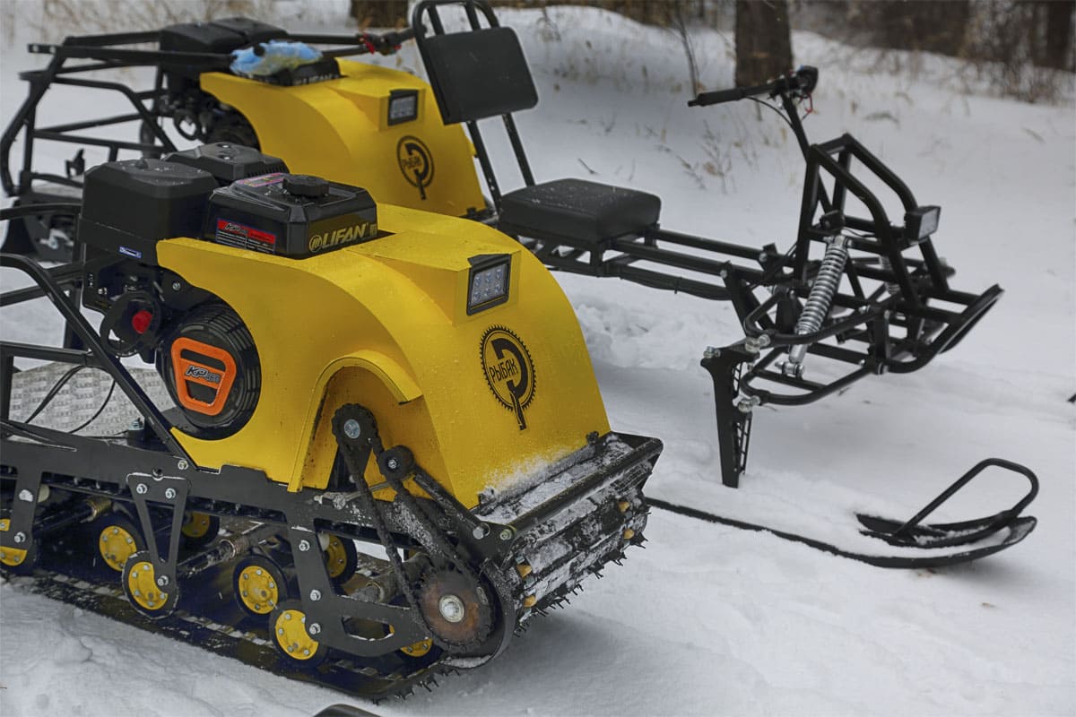 Купить Мотобуксировщик РЫБАК PKD. PSD 17 л.с. (длинная база 1430мм) в Москве фото10