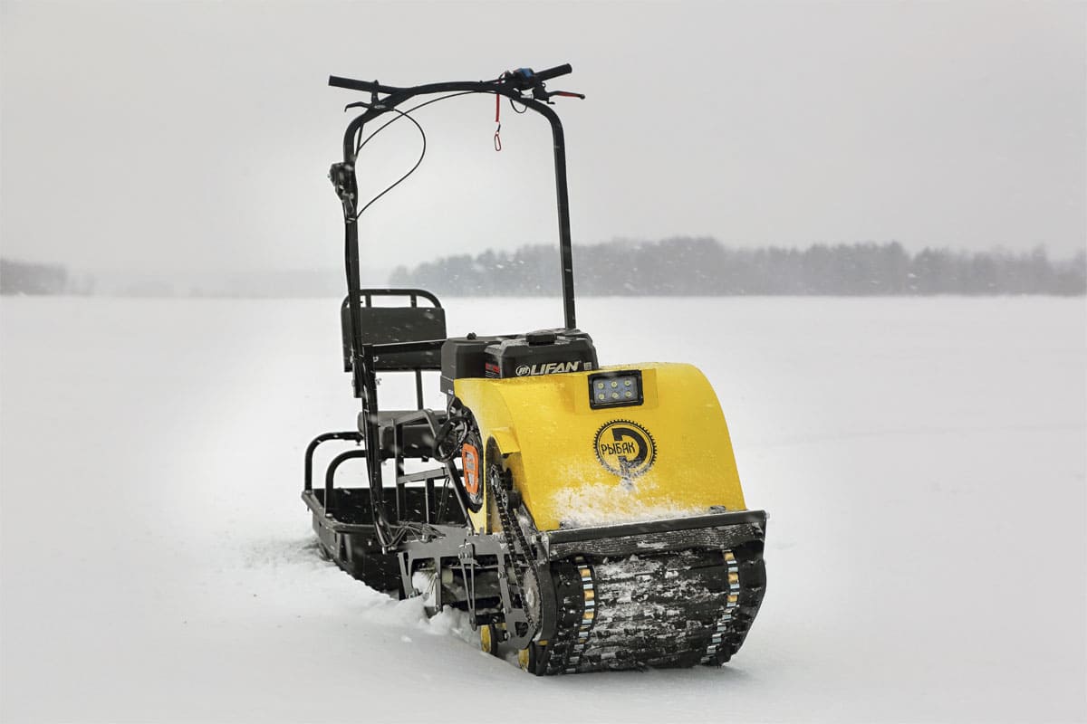 Купить Мотобуксировщик РЫБАК PK 9 л.с. (короткая база 1230мм) в Москве фото19