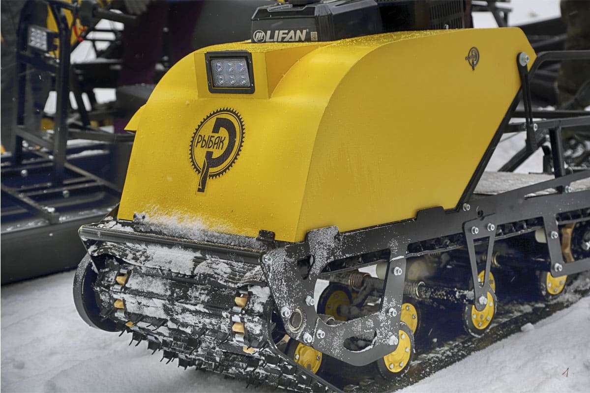 Купить Мотобуксировщик РЫБАК PK 15 л.с. (короткая база 1230мм) в Москве фото10