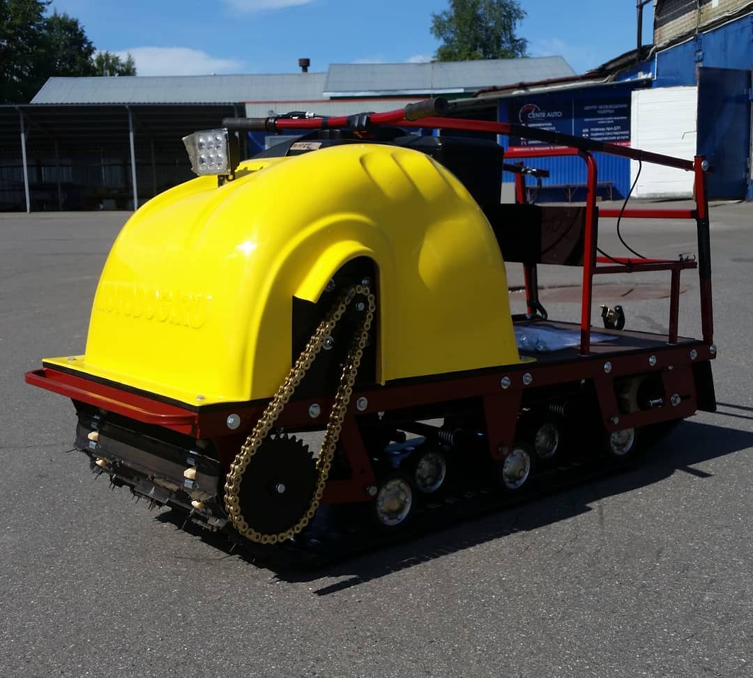 Купить Мотобуксировщик MOTODOG 500 (13 л.с. передний привод) в Москве фото6