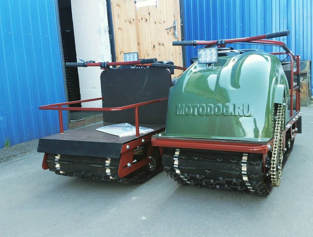 Купить Мотобуксировщик MOTODOG 500 (15 л.с. передний привод) в Москве фото7