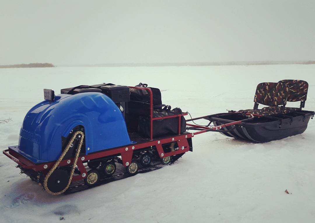 Купить Мотобуксировщик MOTODOG 500 (15 л.с. передний привод) в Москве фото13