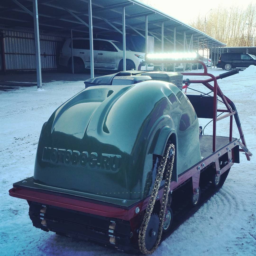 Купить Мотобуксировщик MOTODOG 500 (13 л.с. задний привод) в Москве фото9