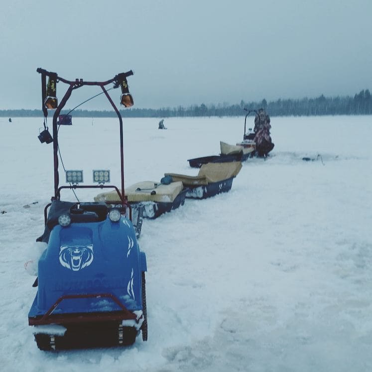 Купить Мотобуксировщик MOTODOG 500 (15 л.с. задний привод) в Москве фото14