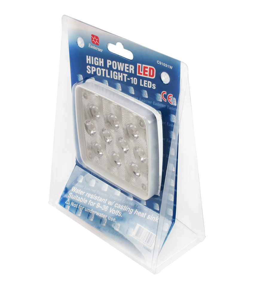 Купить Прожектор светодиодный 10 диодов, 1050 лм, 9-36 В в Краснодаре фото2