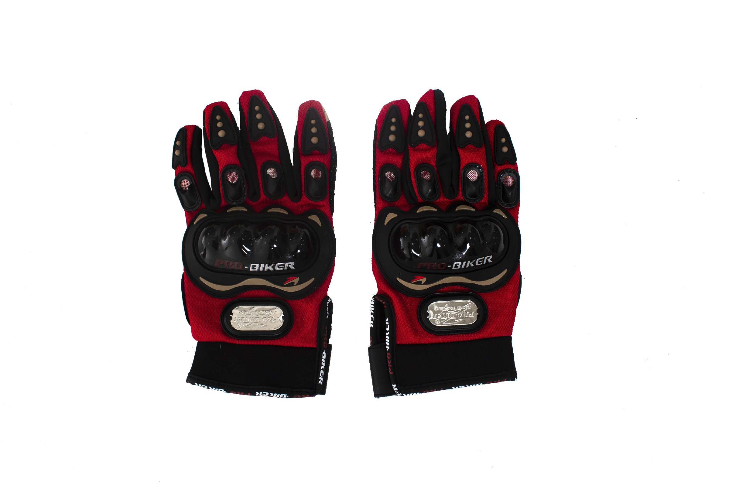 Купить Мотоперчатки красные (разные размеры) в Москве