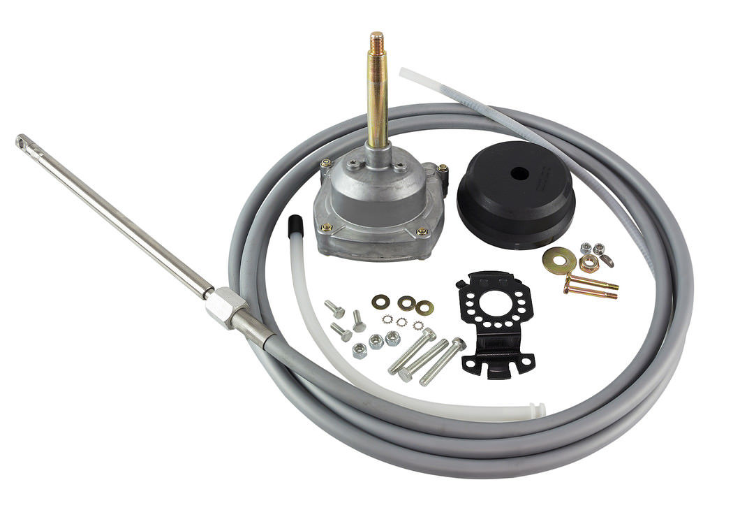 Купить Редуктор рулевой 3000 с нержавеющим тросом 8 футов (2,44 м) в Москве фото2