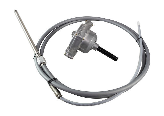 Купить Редуктор рулевой ZTS с нержавеющим тросом 10 футов (3,05 м) в Москве фото4