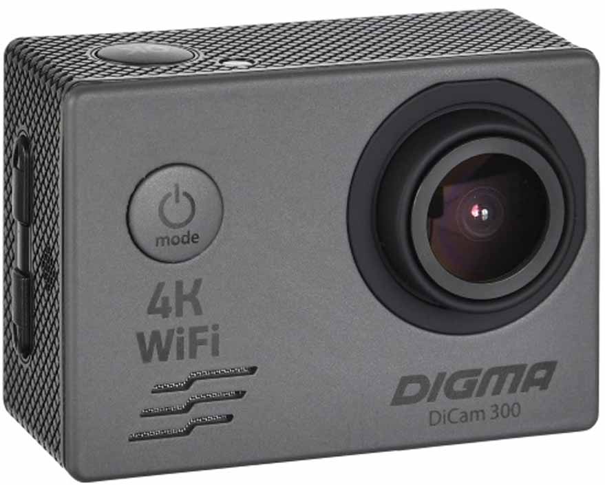 Купить Экшн-камера Digma DiCam 300 Grey в Москве фото4