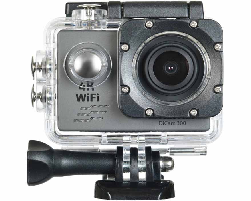 Купить Экшн-камера Digma DiCam 300 Grey в Москве фото5