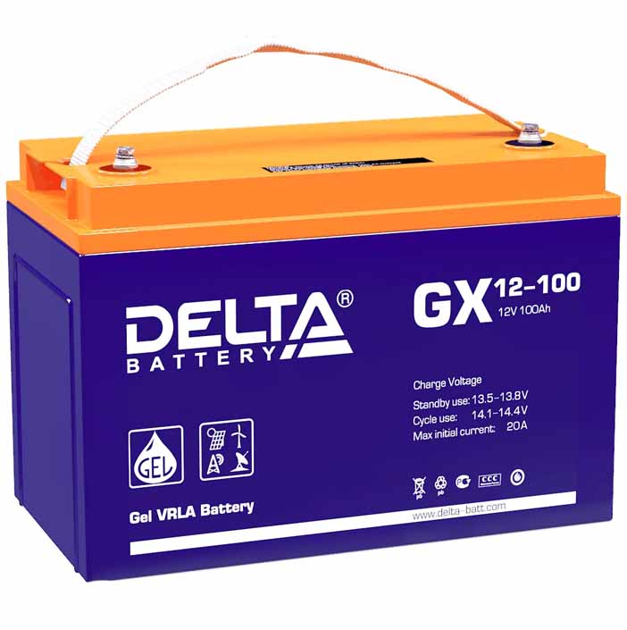 Купить Аккумулятор DELTA GX 12-100 в Москве