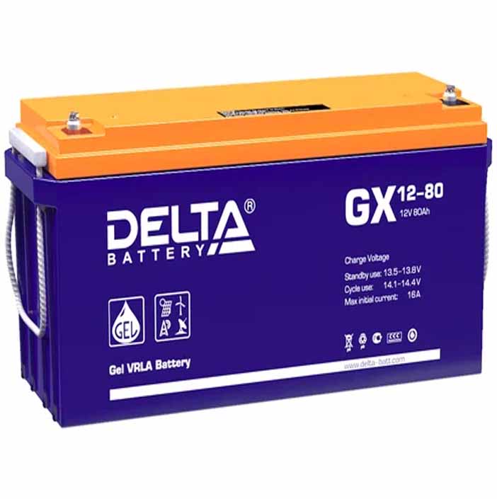 Купить Аккумулятор DELTA GX 12-80 в Москве
