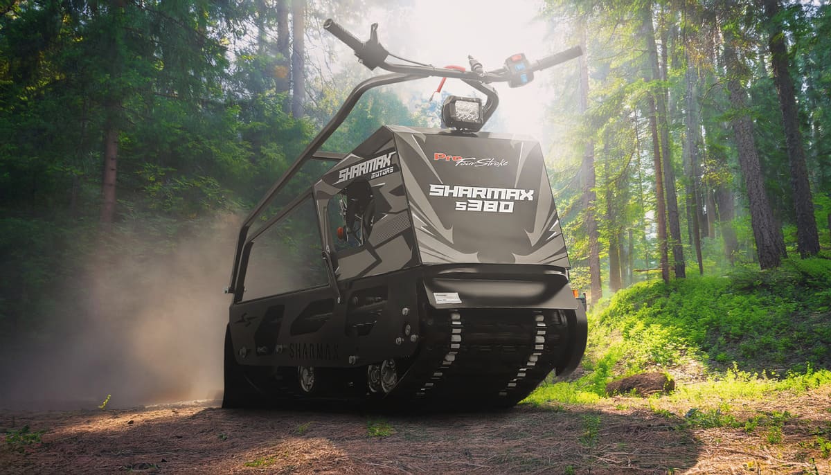 Купить Мотобуксировщик SHARMAX S380 1250 HP8 Max (New) в Москве фото22