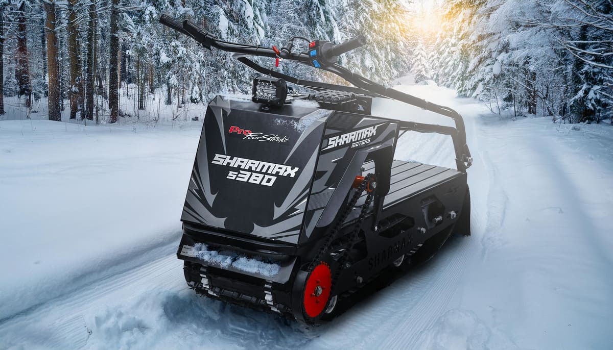 Купить Мотобуксировщик SHARMAX S380 1250 HP8 Max (New) в Москве фото23