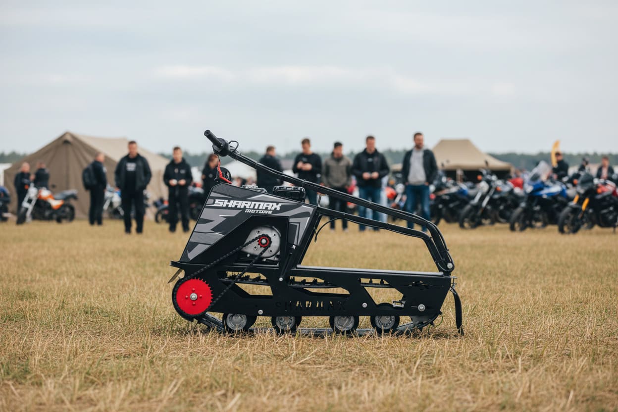 Купить Мотобуксировщик SHARMAX S380 1250 HP8 Max (New) в Москве фото37