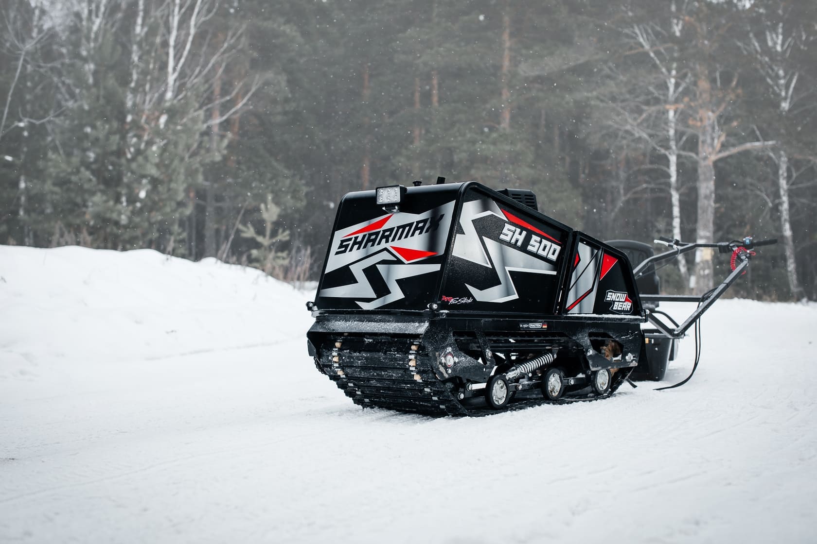 Купить Мотобуксировщик SHARMAX SER500 1450 HP15 Ultra (С реверс редуктором) (2024) в Москве фото13