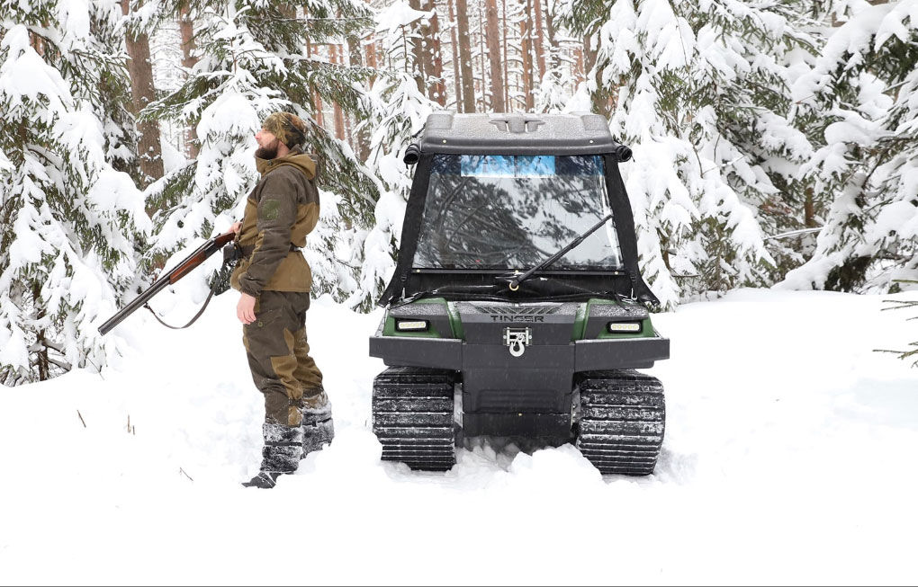 Купить Мини-вездеход TINGER SCOUT Гусеничный в Москве фото4