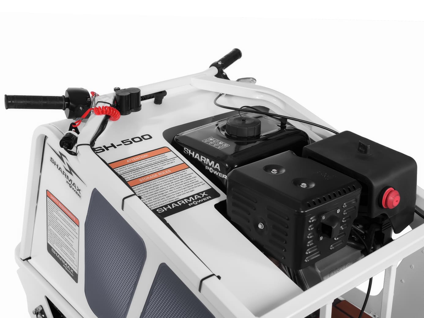 Купить Мотобуксировщик SHARMAX SE500 1700 HP18 Ultra в Москве фото8