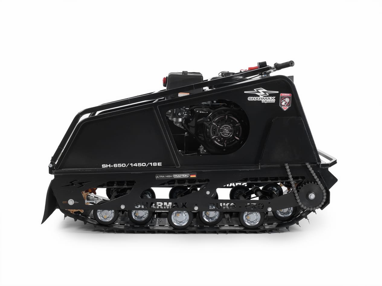 Купить Мотобуксировщик SHARMAX SER650 1450 HP18 Ultra(С электростартером И реверсом) в Москве фото3