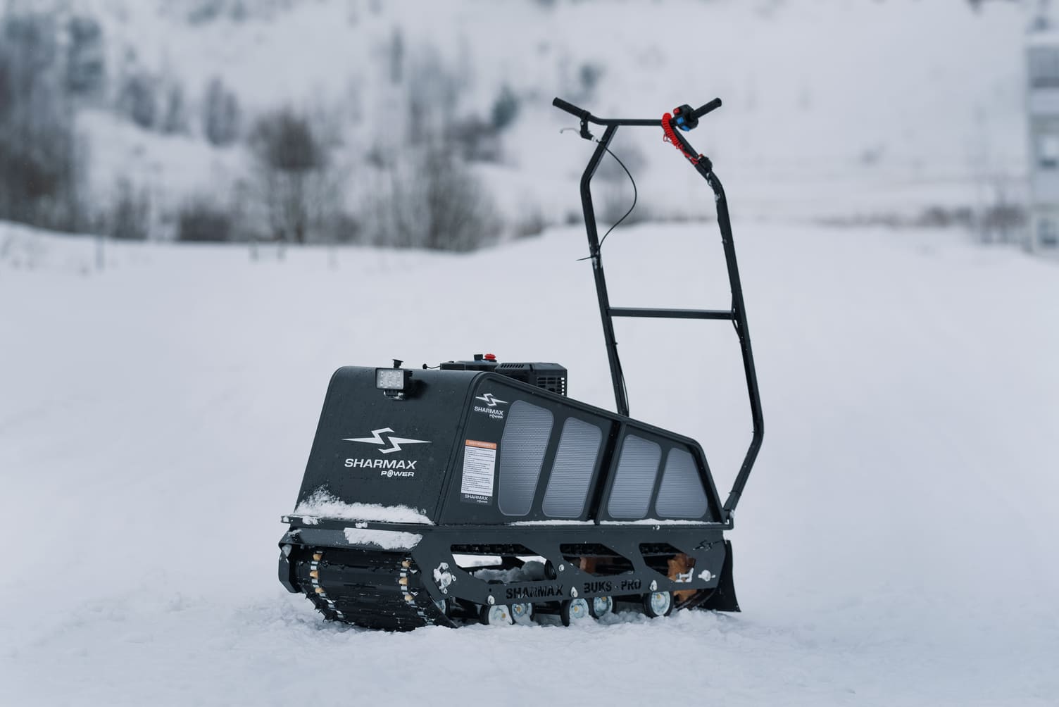 Купить Мотобуксировщик SHARMAX SER650 1450 HP18 Ultra(С электростартером И реверсом) в Москве фото13