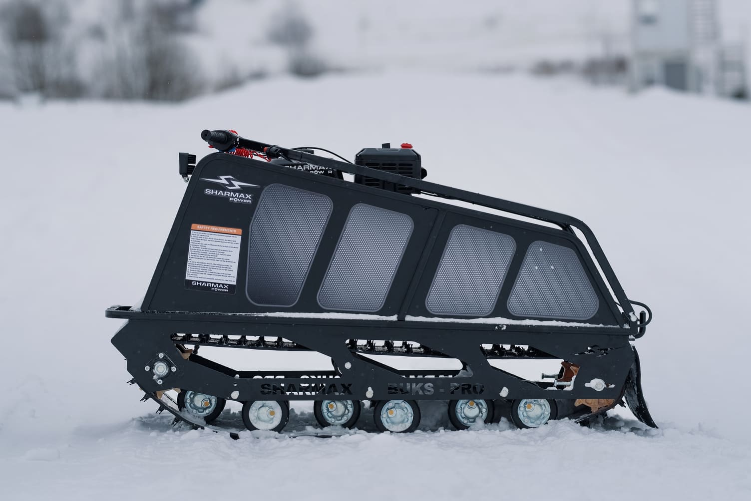 Купить Мотобуксировщик SHARMAX SER650 1450 HP18 Ultra(С электростартером И реверсом) в Москве фото15