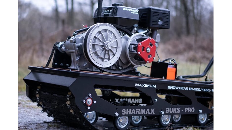 Купить Мотобуксировщик SHARMAX SER650 1450 HP18 Ultra(С электростартером И реверсом) в Москве фото25