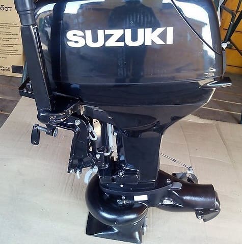 Купить 2х-тактный лодочный мотор SUZUKI DT30S JET с водомётной насадкой Marine Rocket в Москве фото3