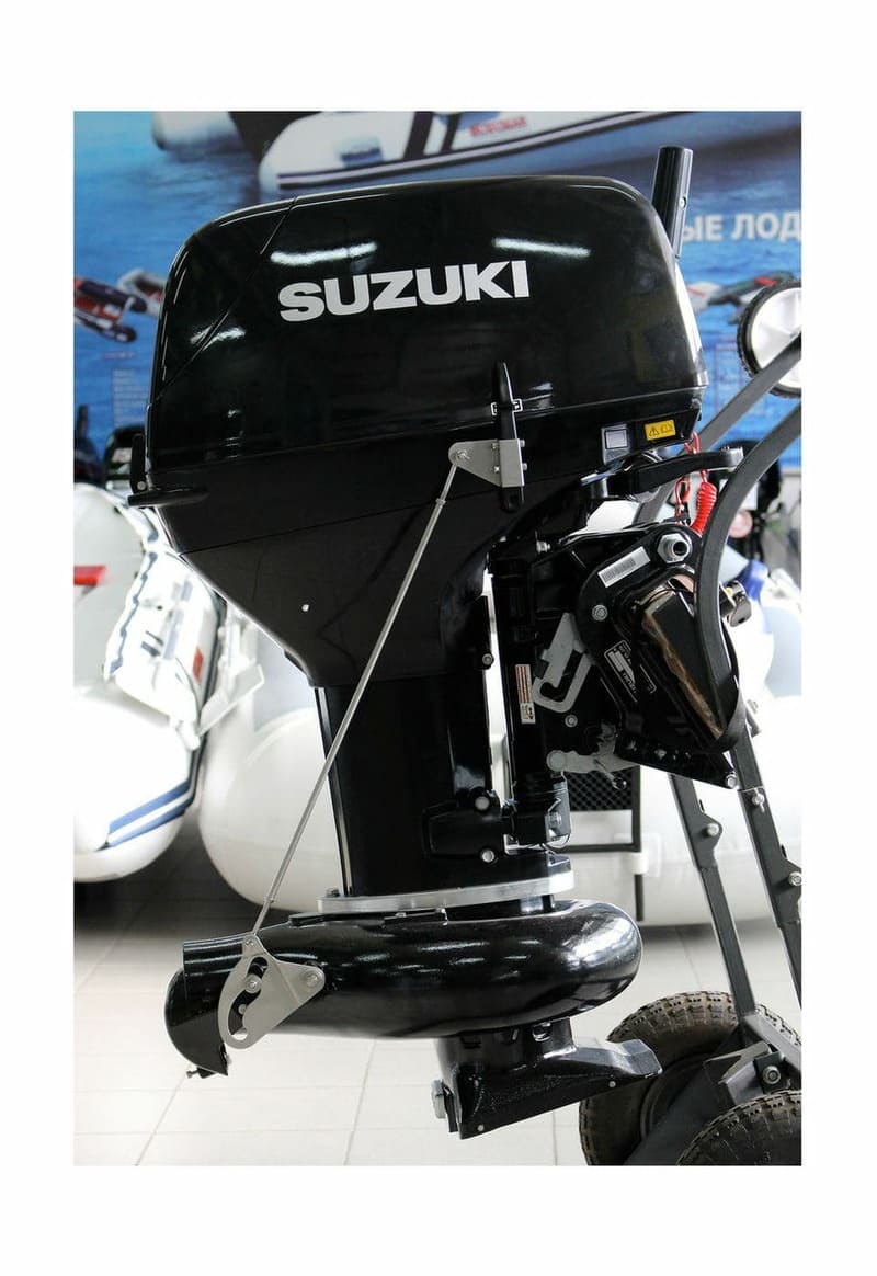 Купить 2х-тактный лодочный мотор SUZUKI DT40WRS JET с водомётной насадкой Marine Rocket в Москве фото5