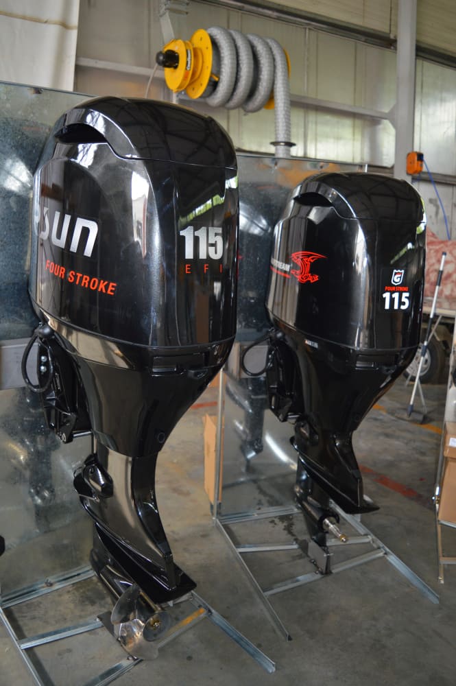 Купить 4х-тактный лодочный мотор GOLFSTREAM F115FEL-T EFI в Москве фото16