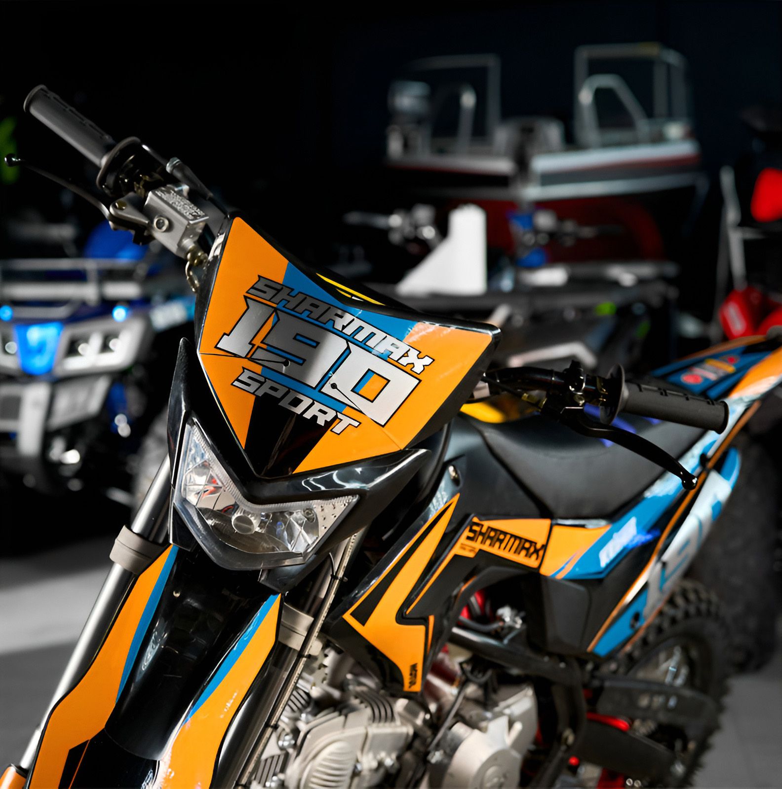 Купить Мотоцикл питбайк SHARMAX Sport 190 в Москве фото25