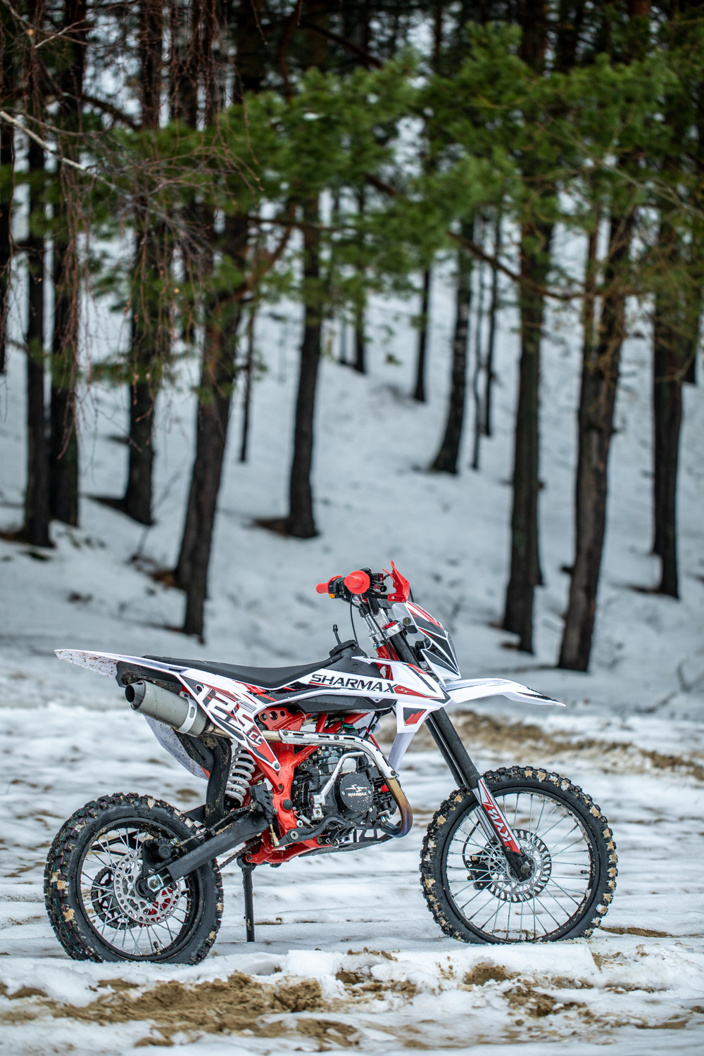 Купить Мотоцикл питбайк SHARMAX PowerMax 125 (2024) в Москве фото17