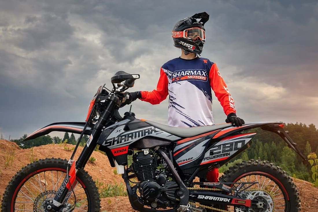 Купить Мотоцикл кроссовый эндуро SHARMAX PowerMax 280 (2024) в Москве фото19