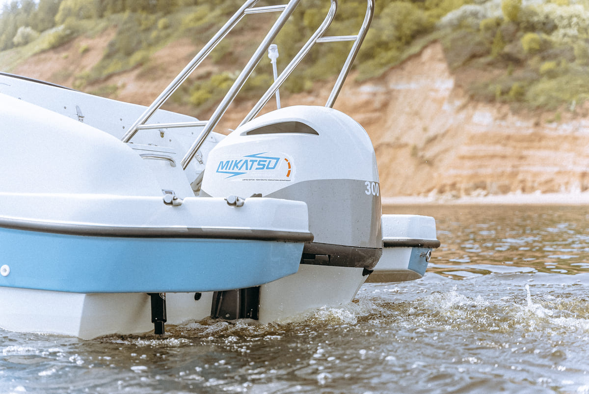 Купить 4х-тактный лодочный мотор MIKATSU MF300FEX-T-EFI в Москве фото24