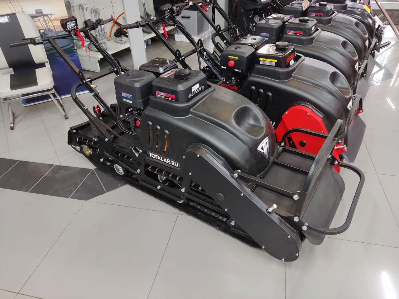 Купить Мотобуксировщик ТОФАЛАР 500 LONG с модулем толкач Б/У в Москве фото2
