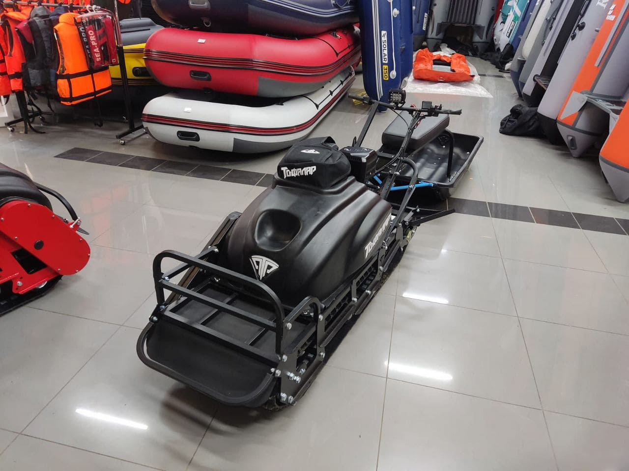 Купить Мотобуксировщик ТОФАЛАР 500 LONG с модулем толкач Б/У в Москве фото3