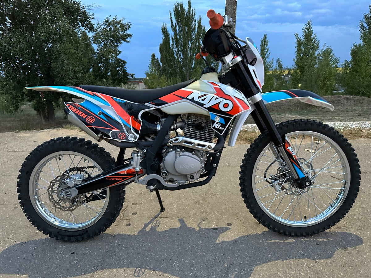 Купить Мотоцикл KAYO K1 250 MX Б/У в Москве фото4